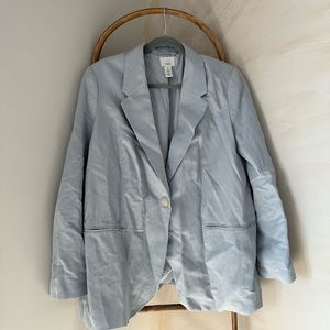 H&M Linen Blazer